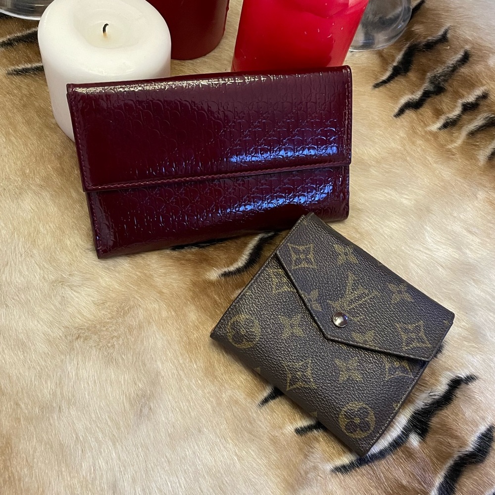 Two Wallet Bundle: Christian Dior & Louis Vuitton